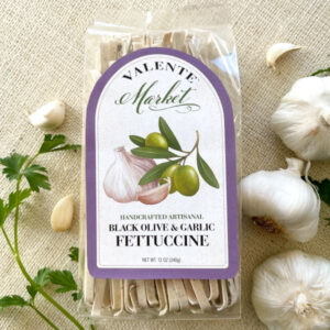 Black Olive & Garlic Fettuccine