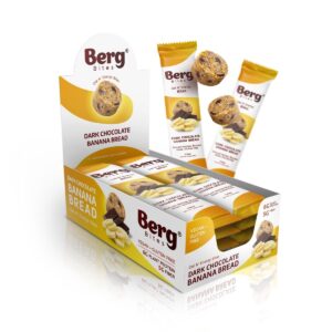 Berg Bites Dark Chocolate Banana Bread - Box of 8