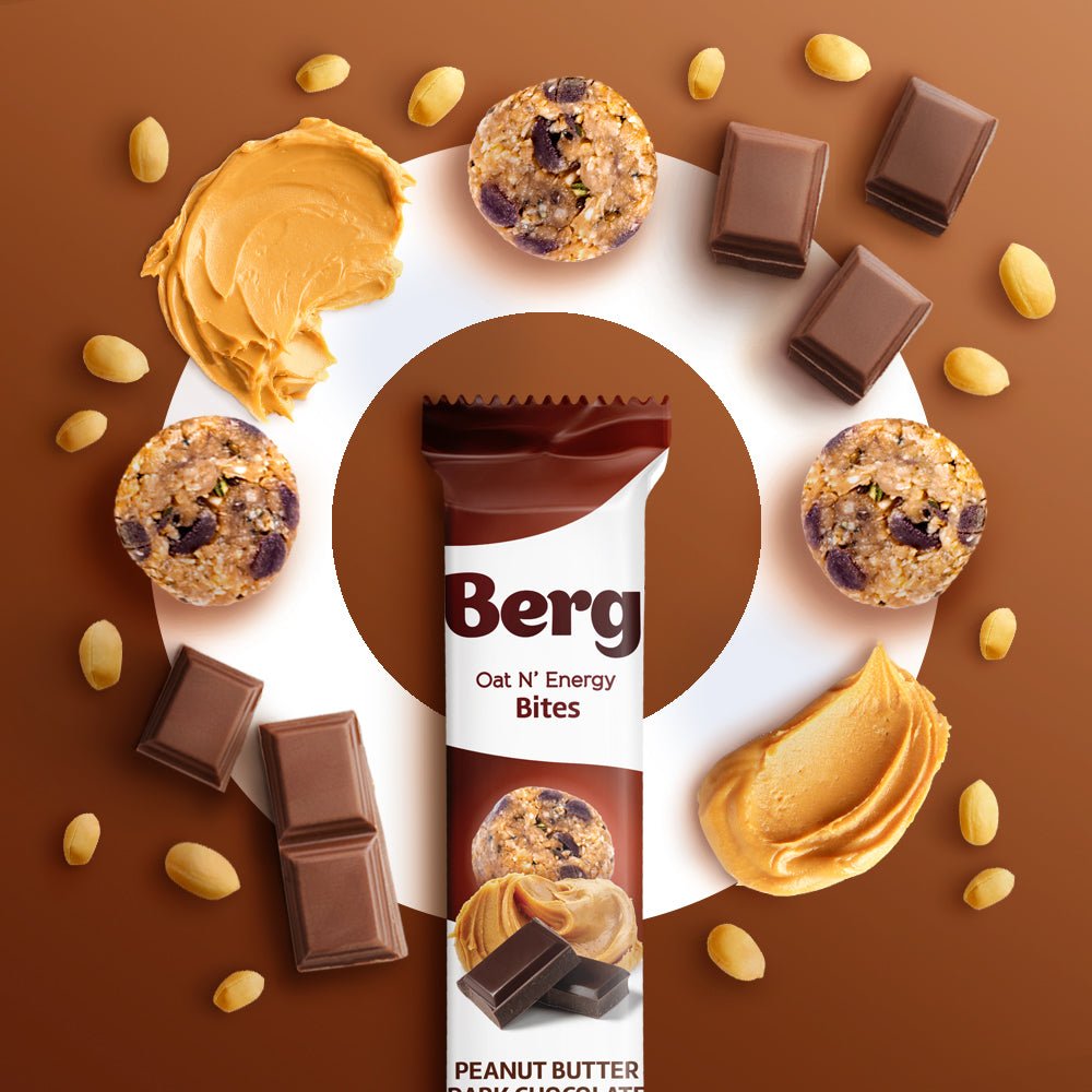 Berg Bites Peanut Butter Dark Chocolate - Box of 8 - Image 4